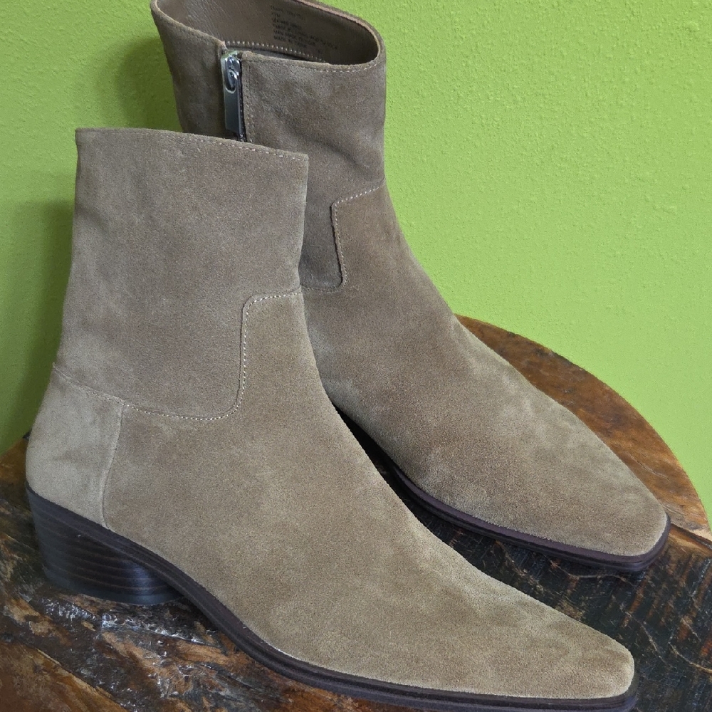 Steve Madden Women's Tan Suede Ankle Boots